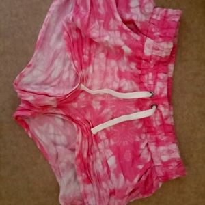 Pink shorts